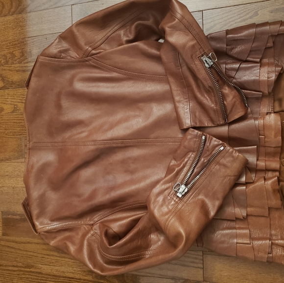 Genuine leather jacket - Picture 3 of 10